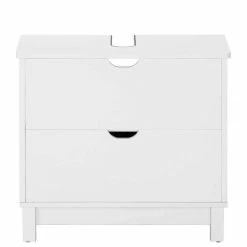 Weißer Unterschrank Für Waschbecken - Modern - Fenya