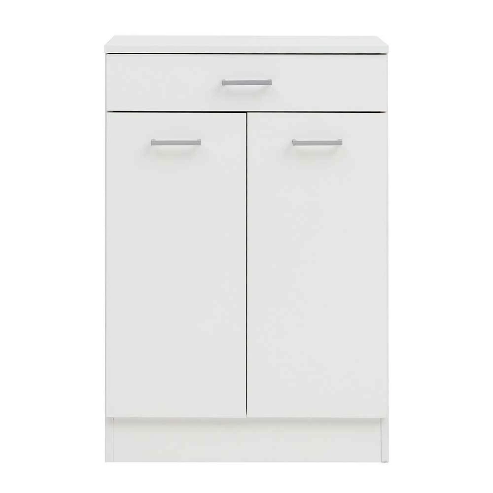 Weißes Vertiko Für Das Bad 60x93x32 Cm - Metrioa – Bild 3