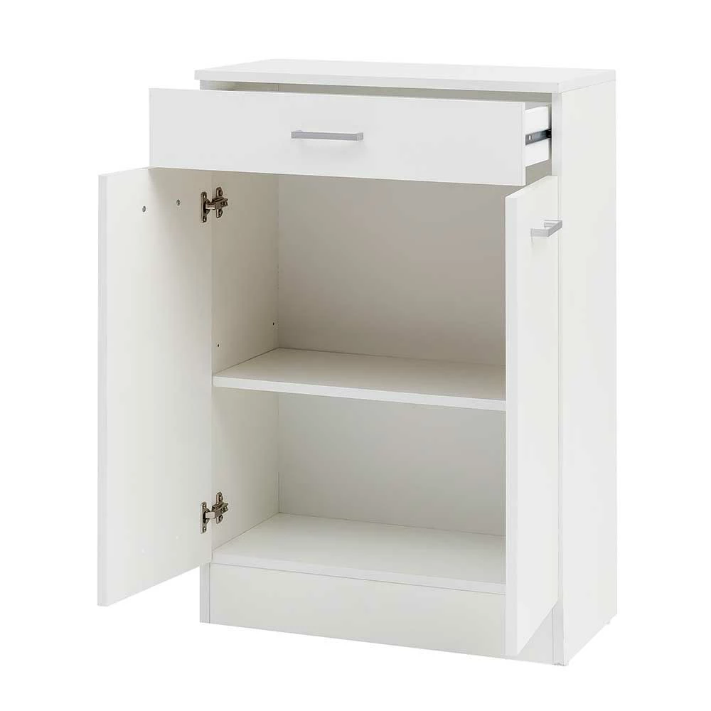 Weißes Vertiko Für Das Bad 60x93x32 Cm - Metrioa – Bild 4