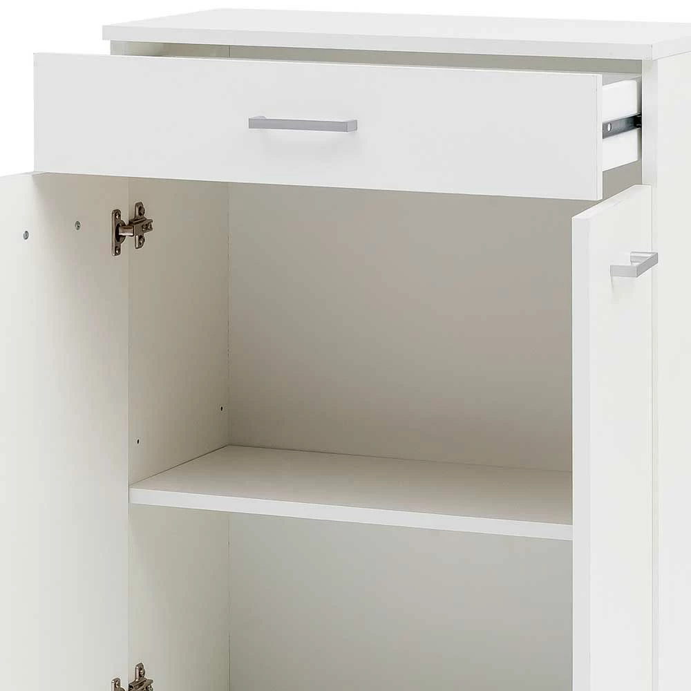 Weißes Vertiko Für Das Bad 60x93x32 Cm - Metrioa – Bild 5